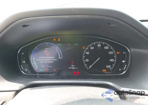 2018 Honda Accord Hybrid Touring from USA, damaged, VIN 1HGCV3F95JA003236